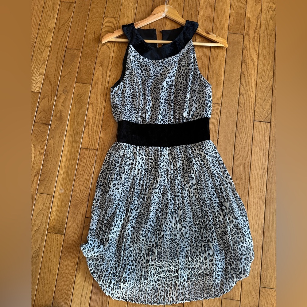 Fun, leopard print dress
